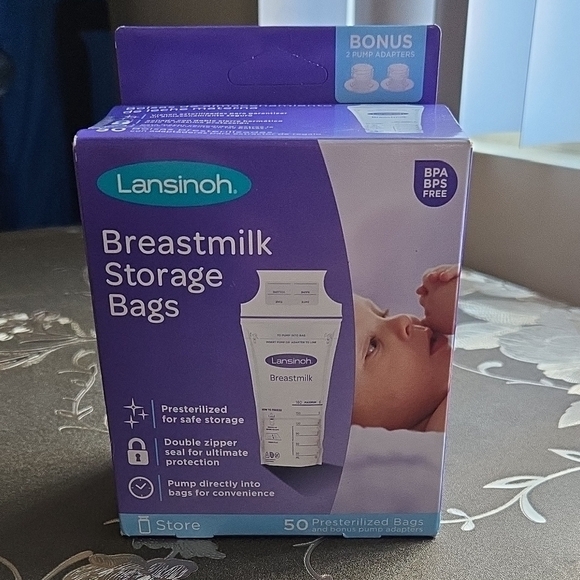 Lansinoh Breastmilk Storage Bags - Picture 1 of 4